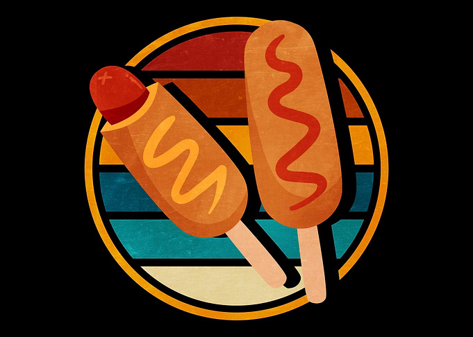 Retro Corn Dog