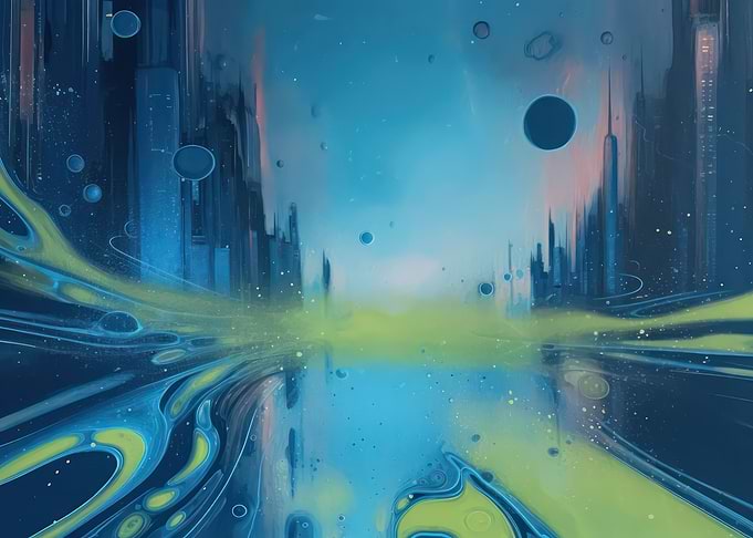 Abstract Cityscape