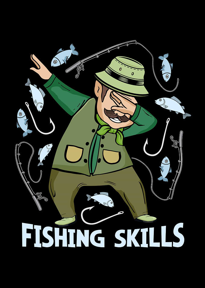 Fisherman Fishing Gift Men