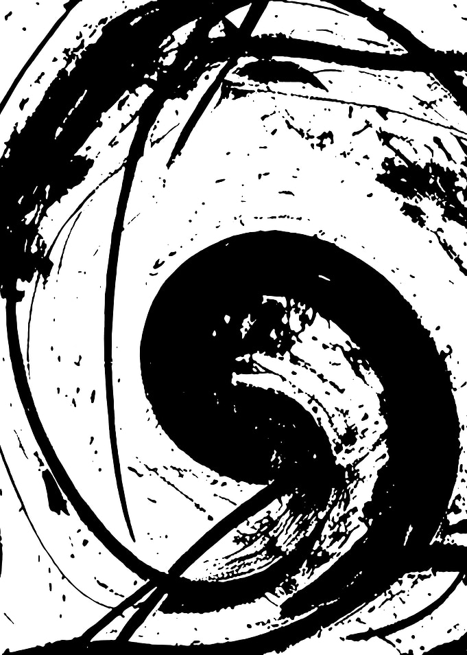 Black and White Abstract
