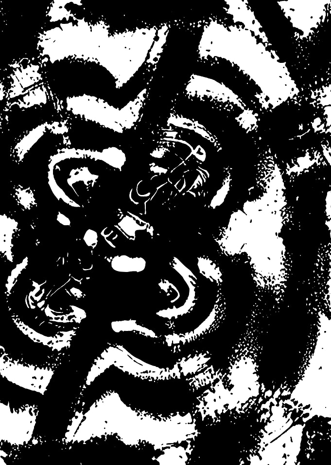 Black and White Abstract