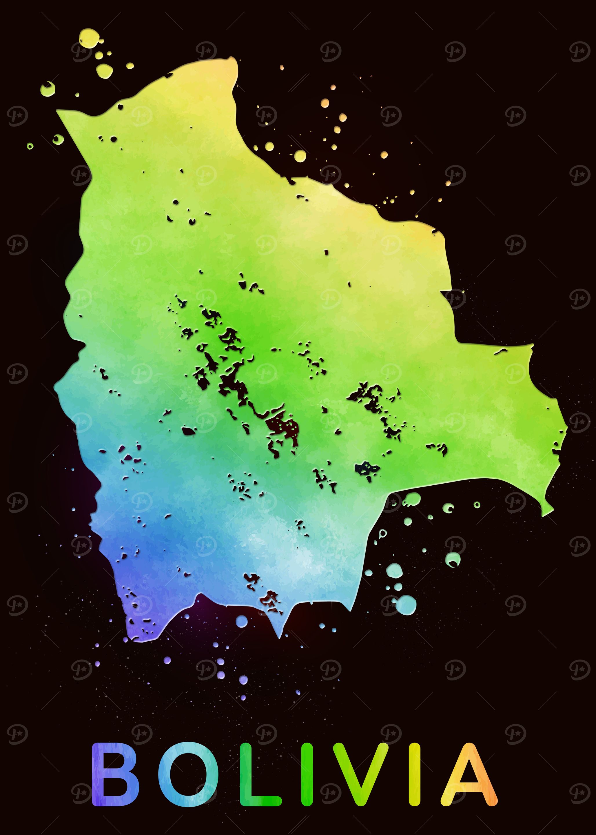 Bolivia Map