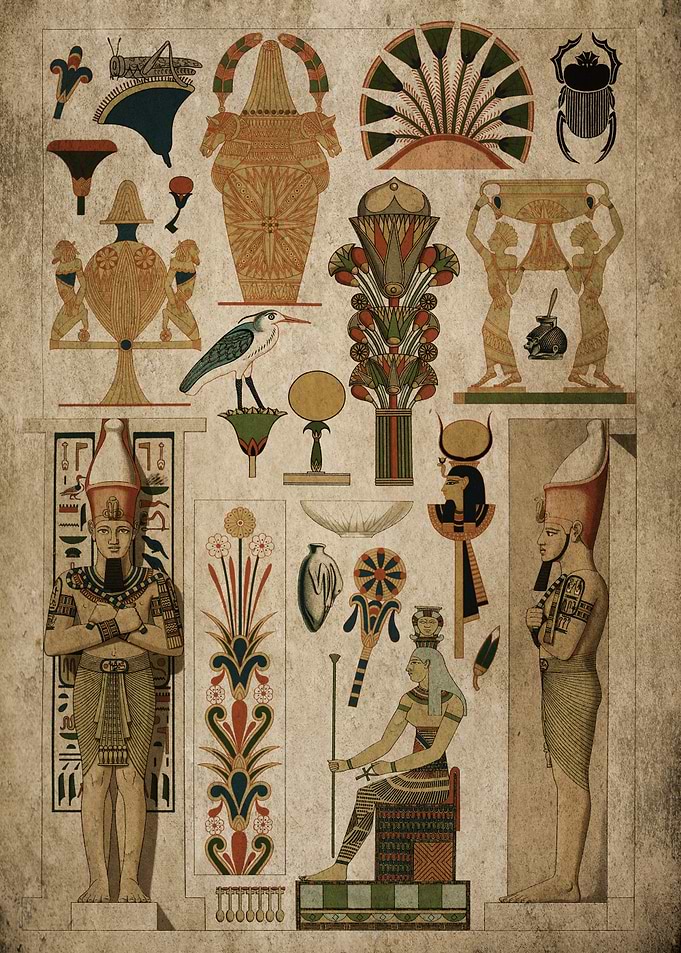 Egyptian pattern