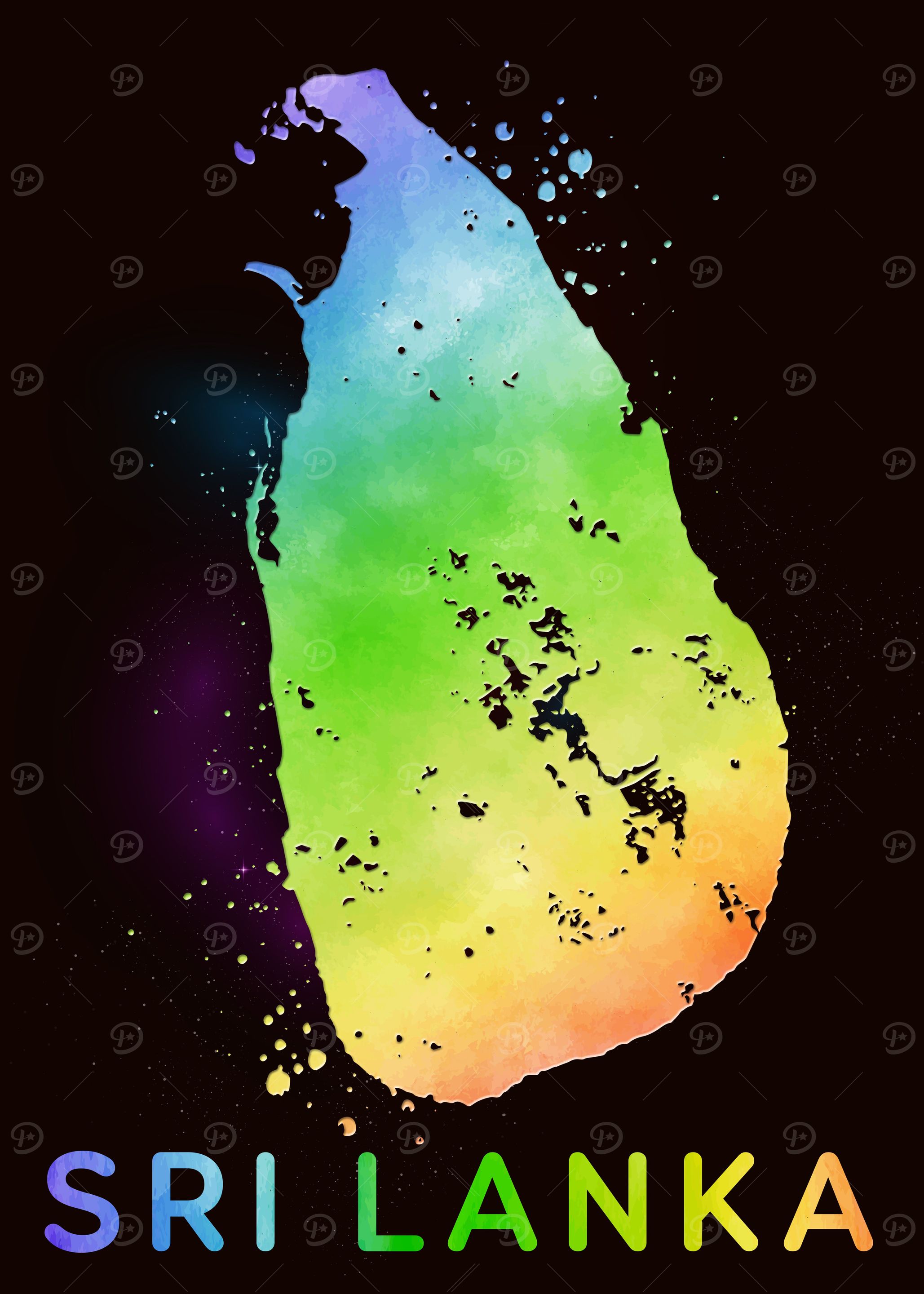 Sri Lanka Map
