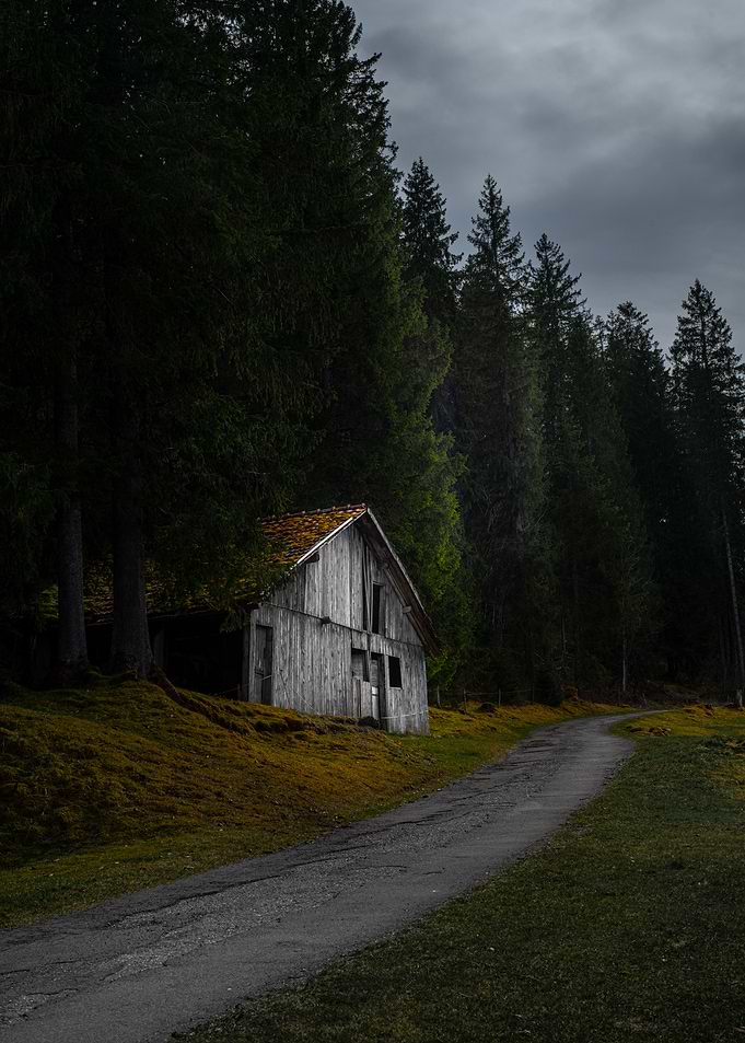 The cabin