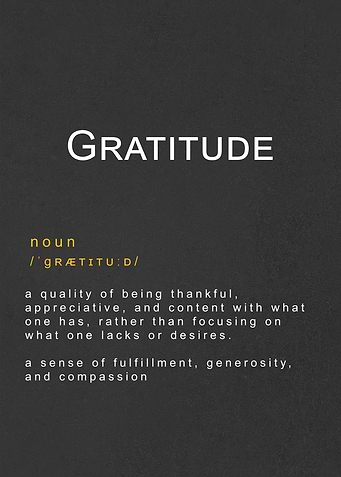 Motivational Gratitude