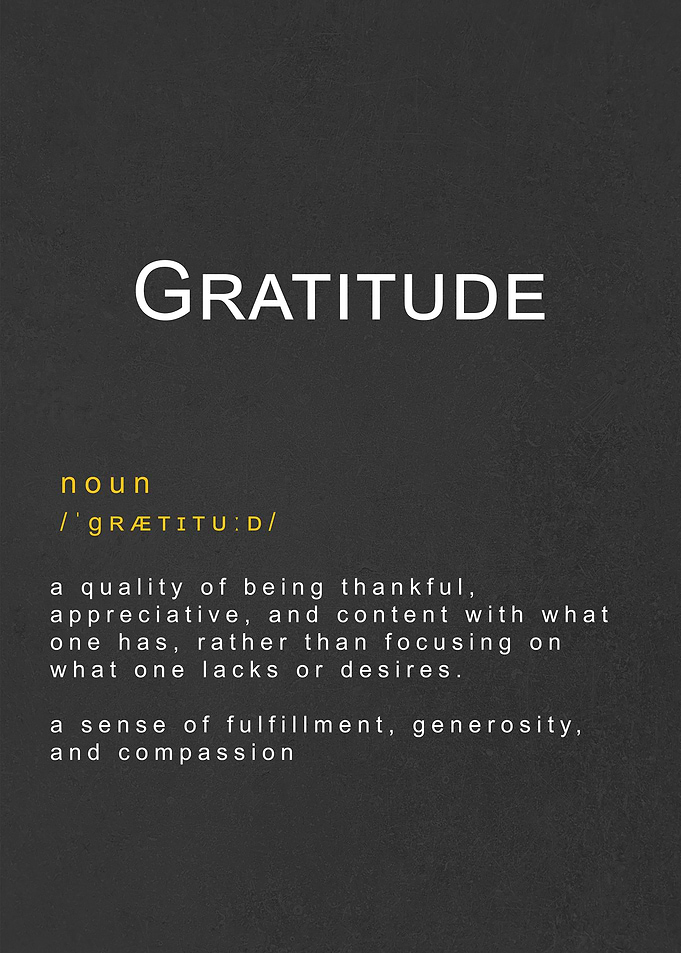 Motivational Gratitude
