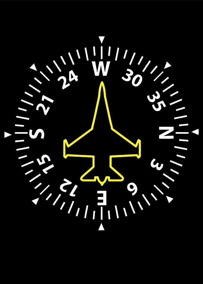 pilot compass