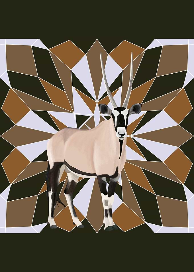 Modern Oryx Geometric