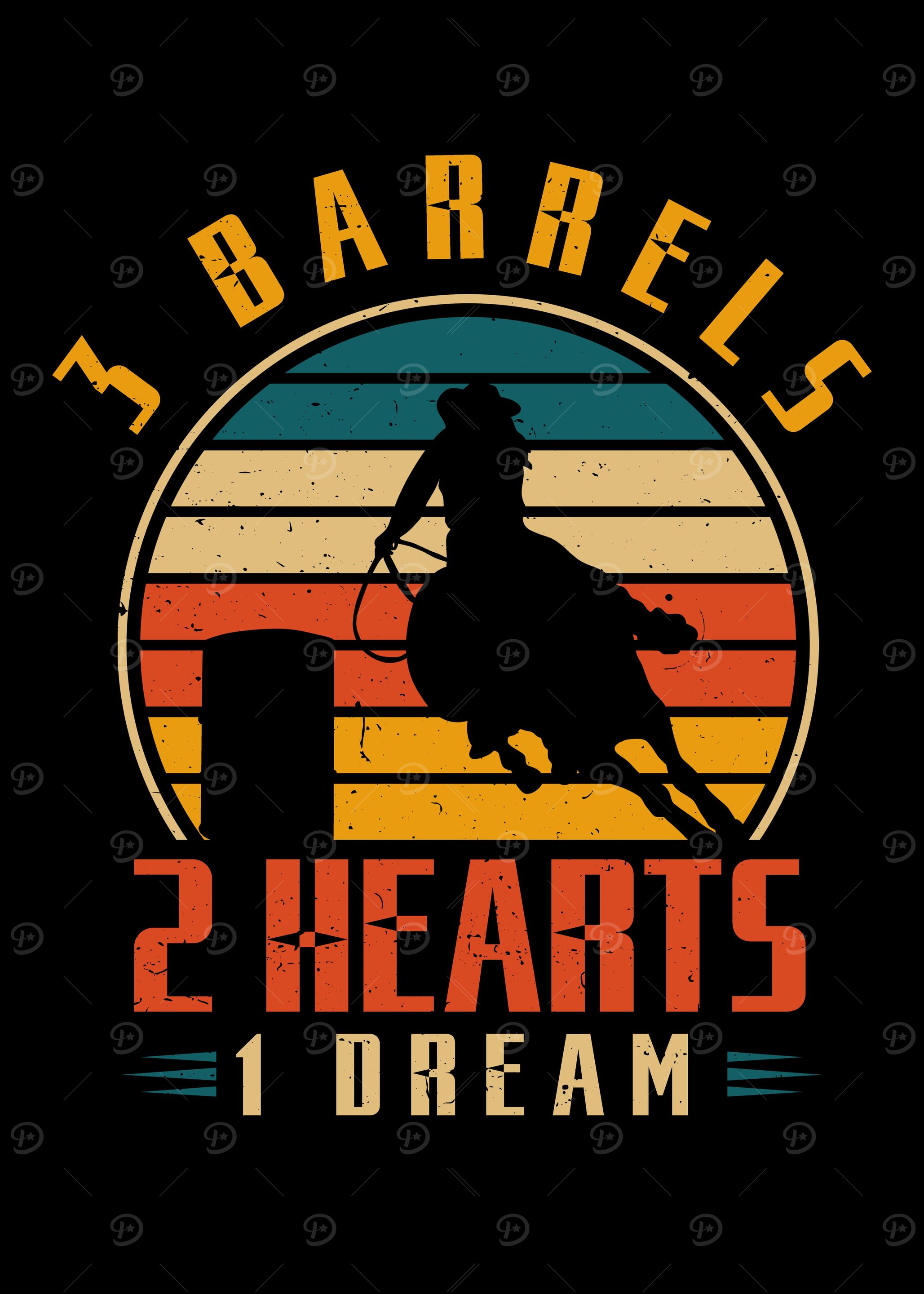 3 Barrels 2 Hearts 1 Dream
