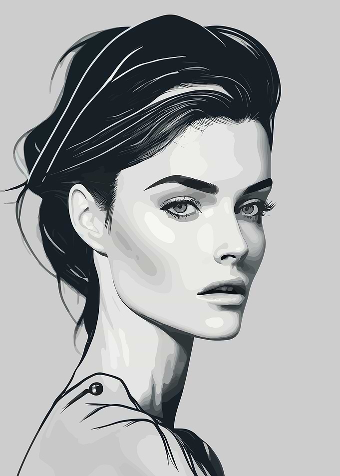 Portrait of a Woman Art