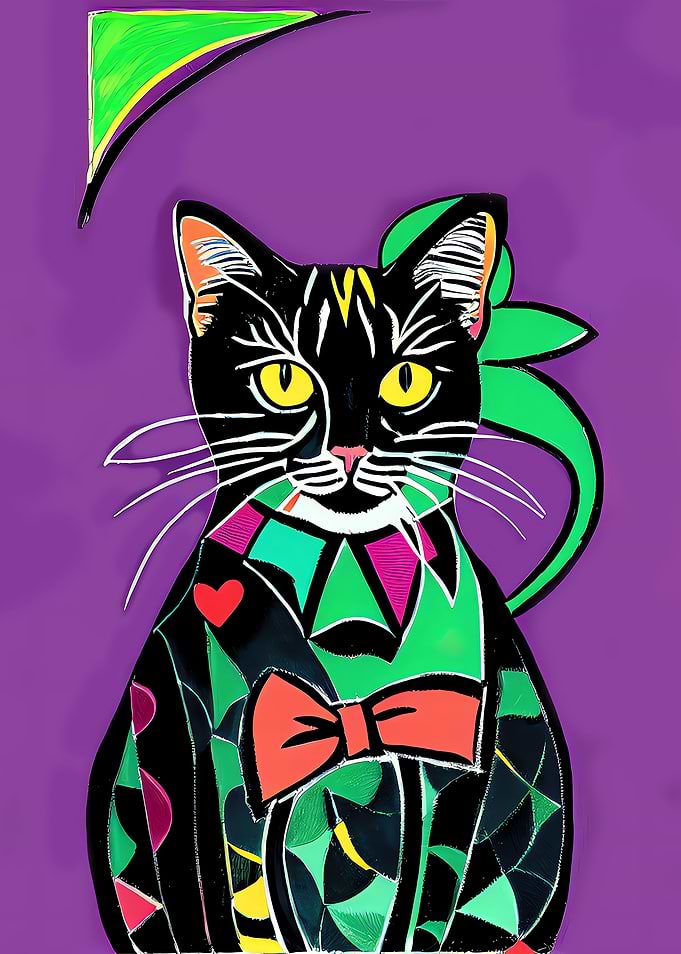Artistic Cat
