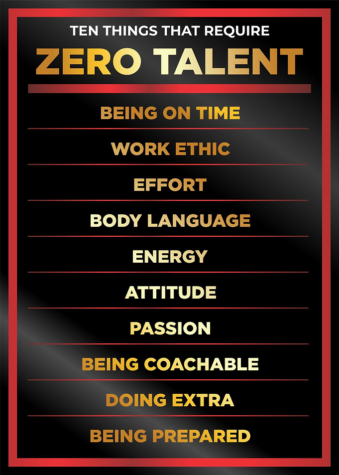 zero talent