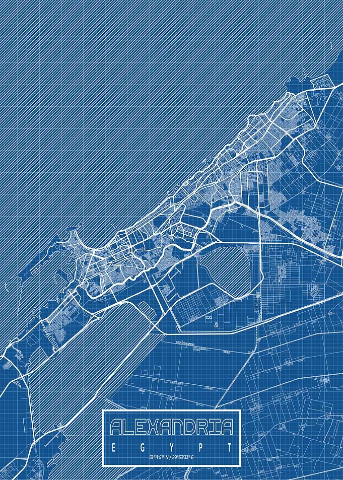 Alexandria Map Blueprint