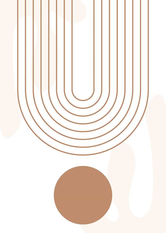 Minimalist Abstract Arches