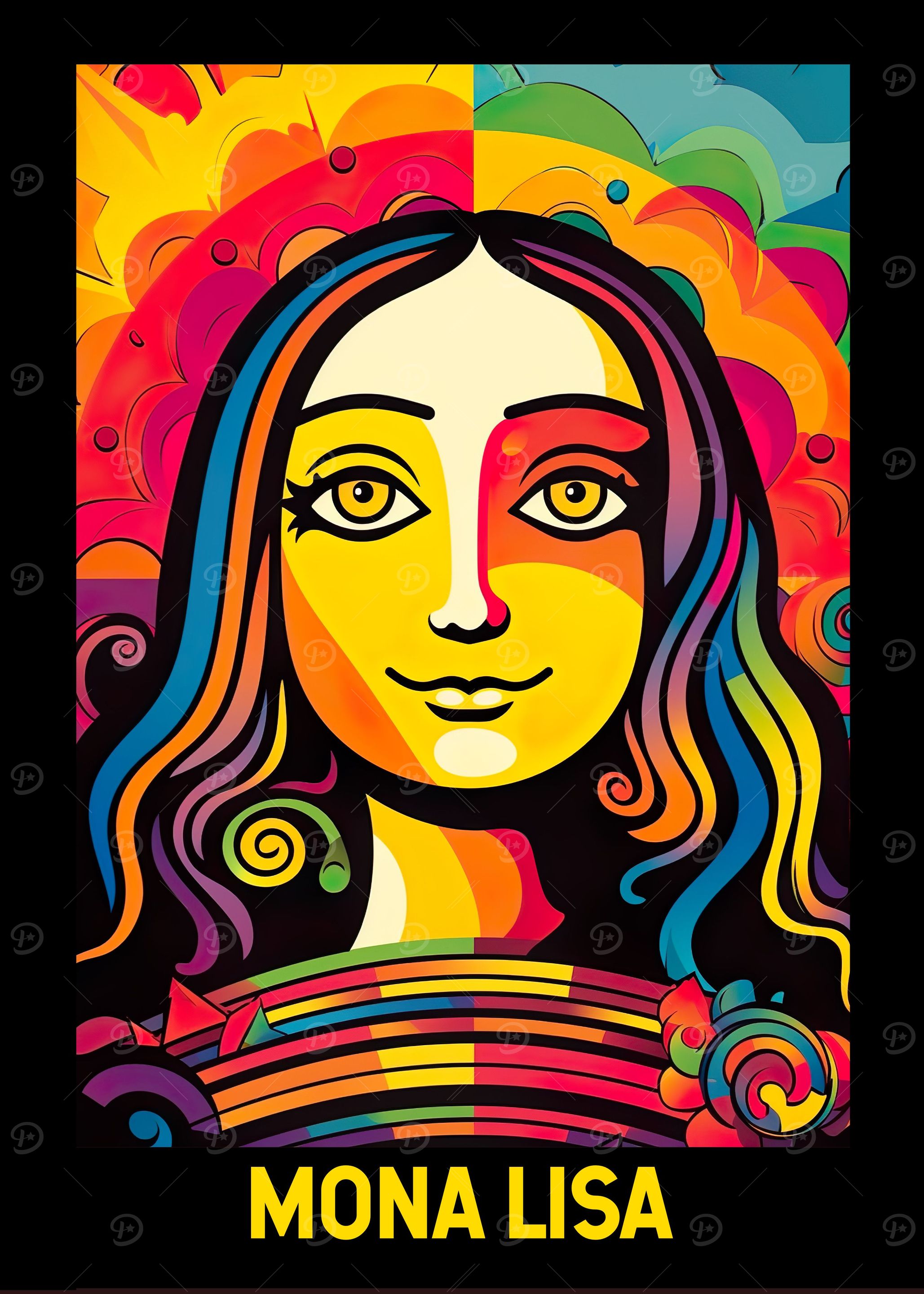 Mona Lisa Illustration