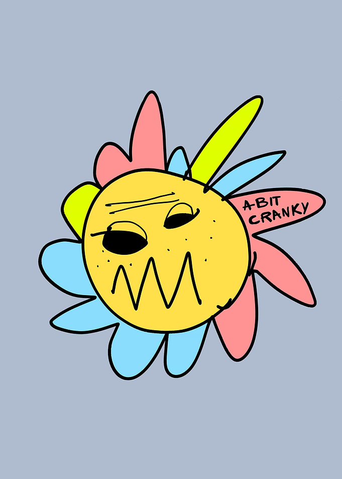 A bit cranky