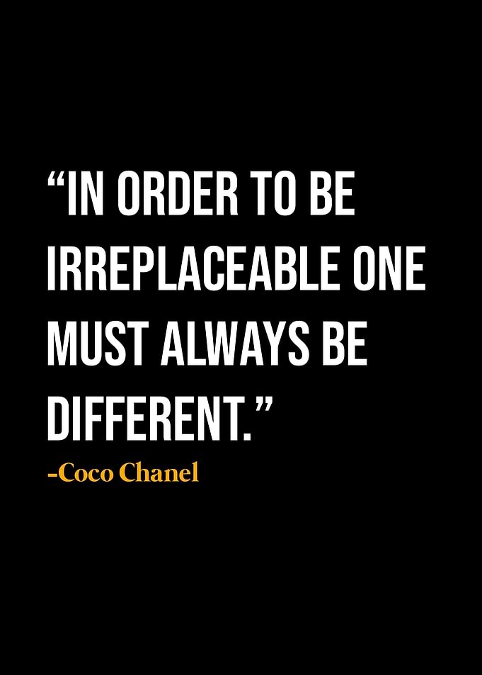 Coco Chanel Quote