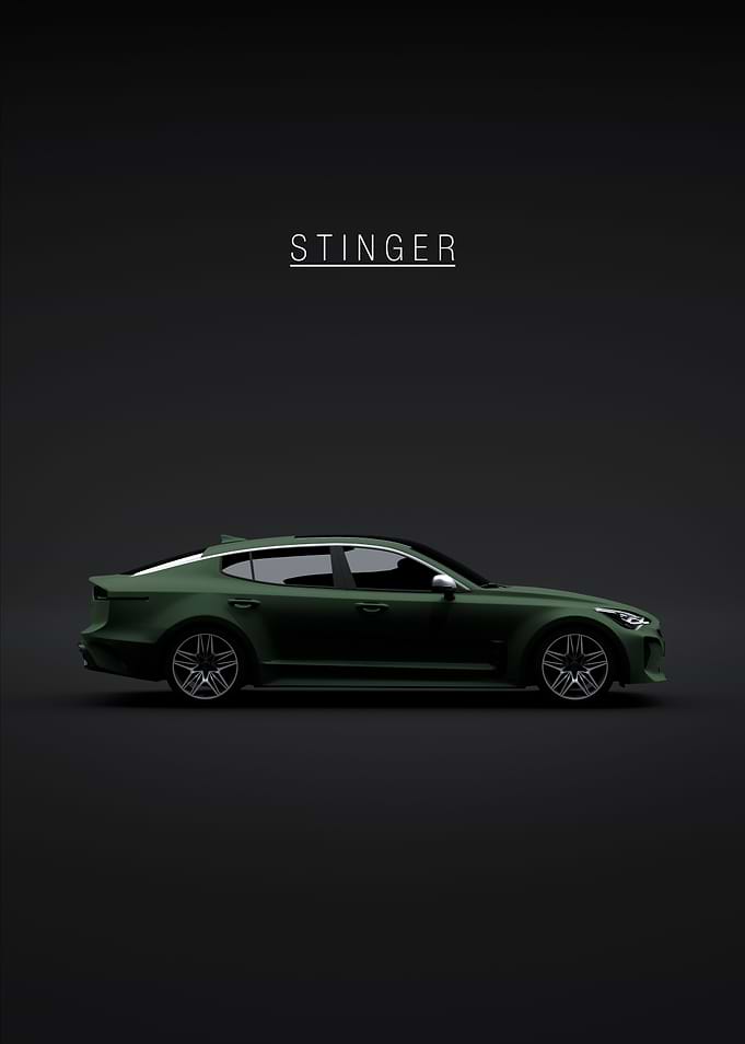 Kia Stinger GT 2022 Green