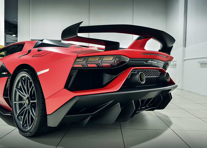 Aventador SVJ Rear End