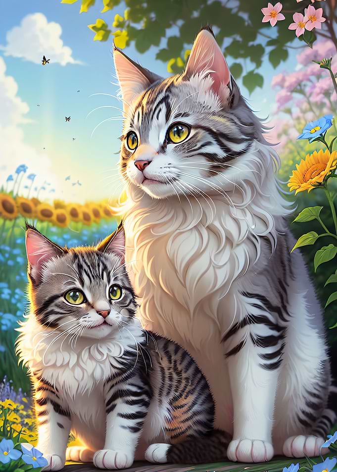 Nature cat companions
