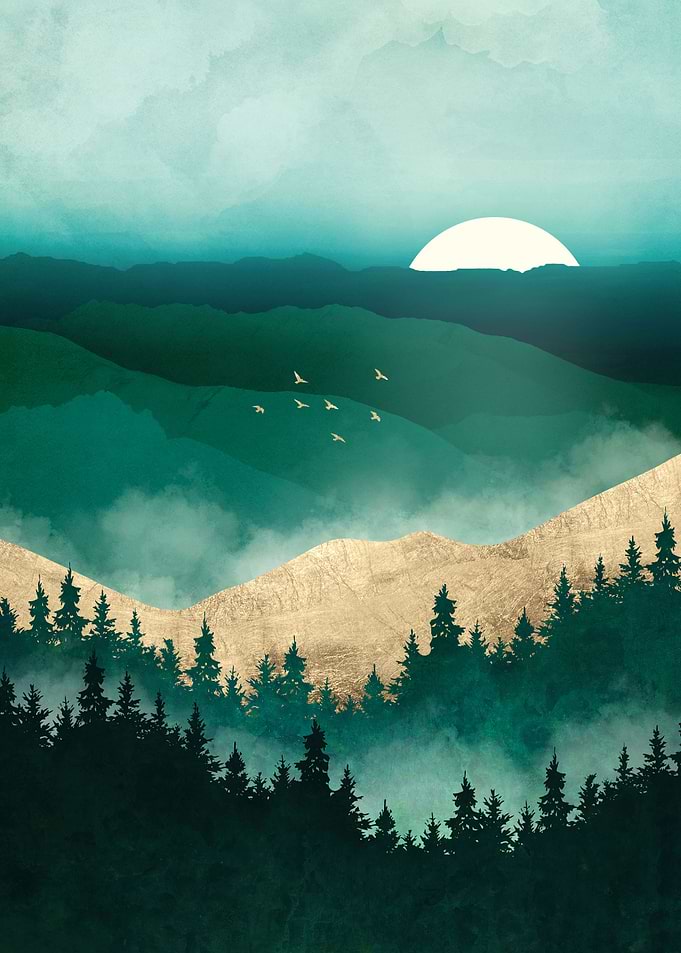 Summer Forest Mist