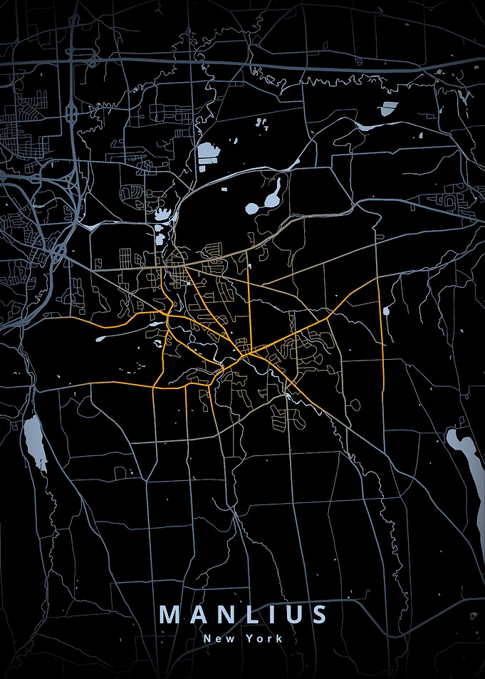 Manlius NY Map