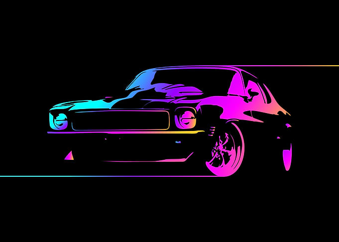 classic art of cars