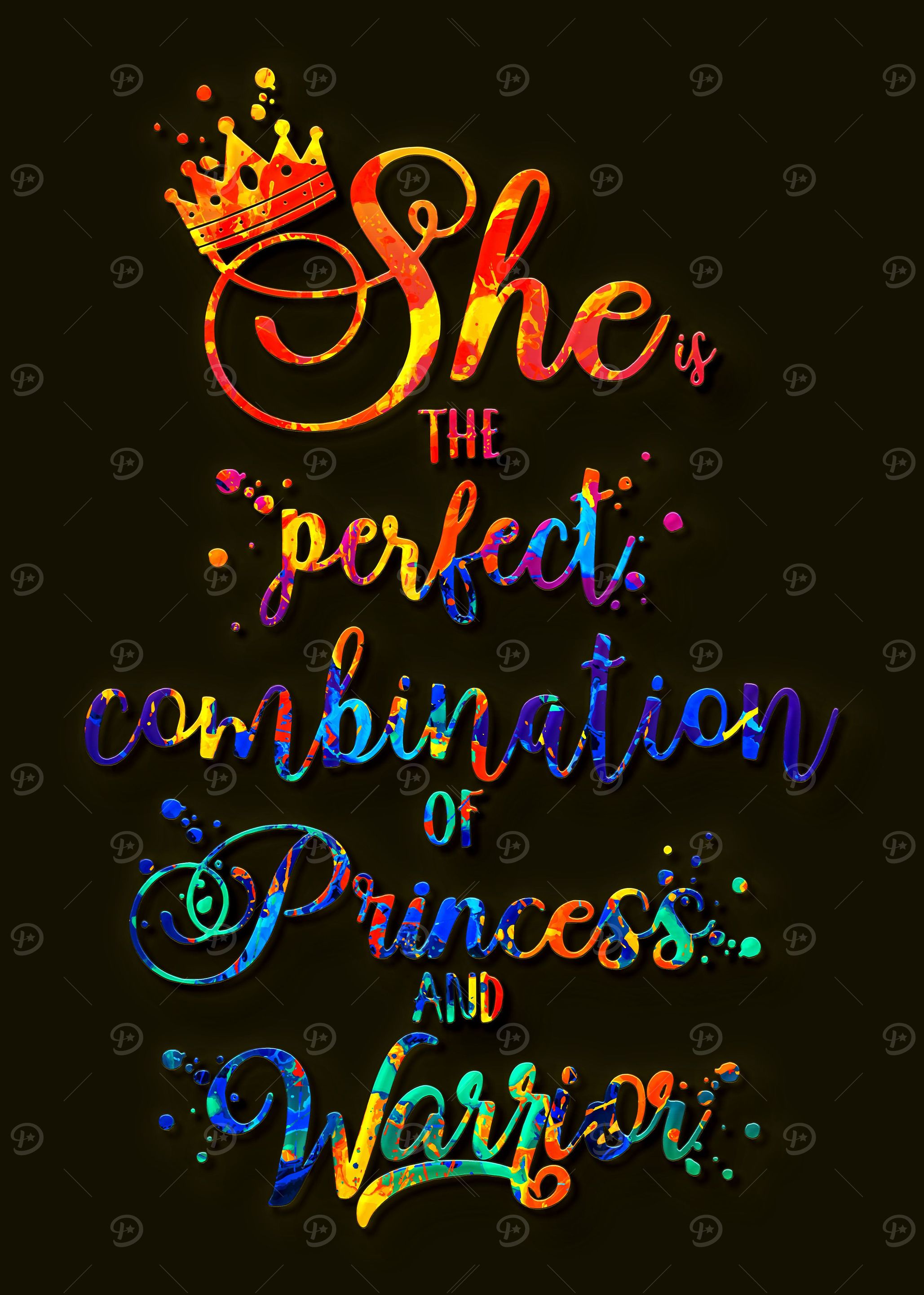 Princess and Warrior Quote
