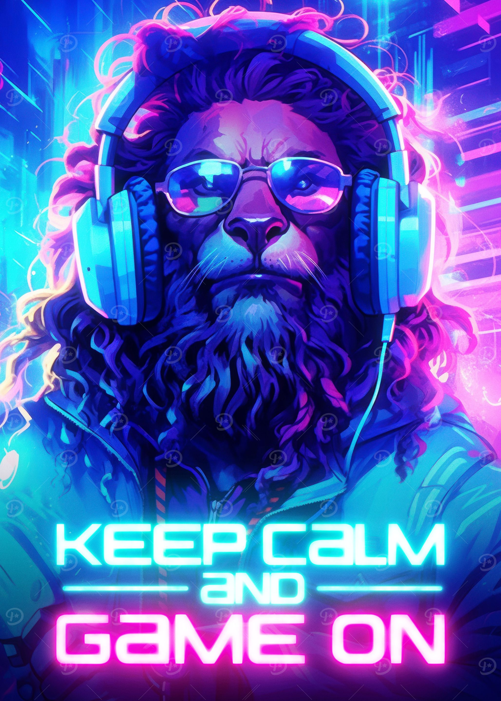Lion Gaming Keep Calm