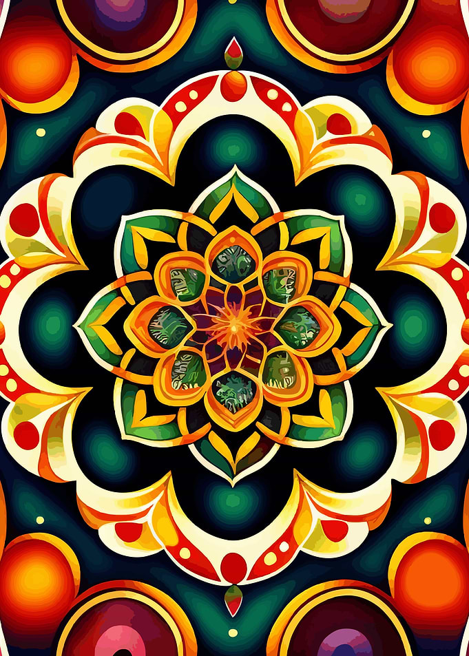 Colorful Mandala Art