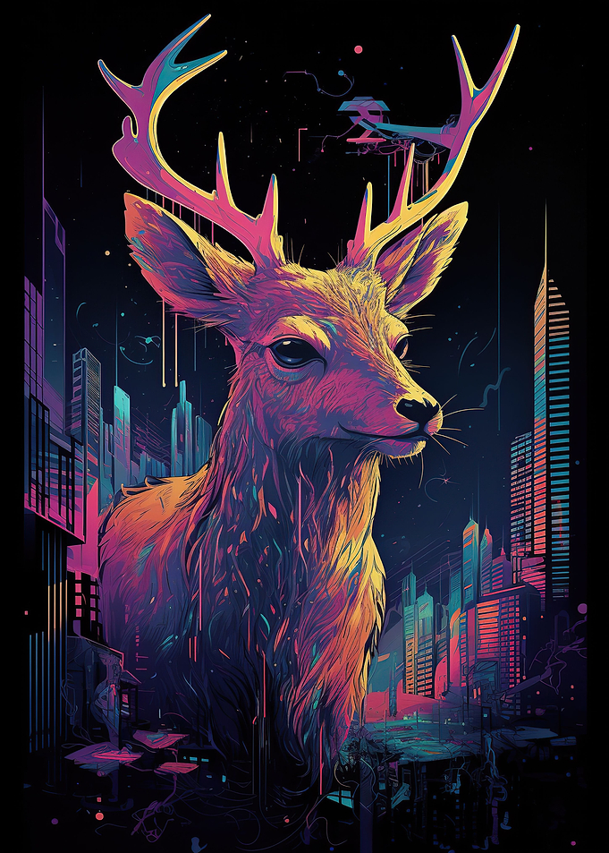 Divine Lightstream Deer