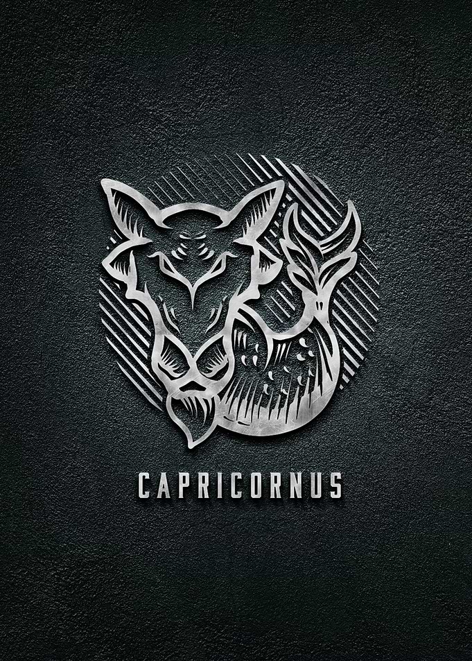 3d Capricornus Zodiac Sign