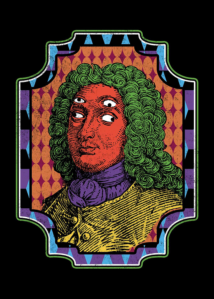 Powdered Wig Man