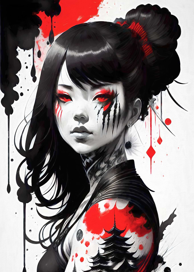 Japan Ink Style Women