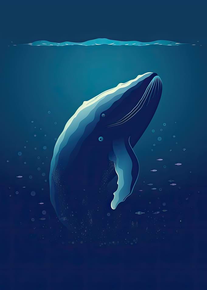 Vector Whale