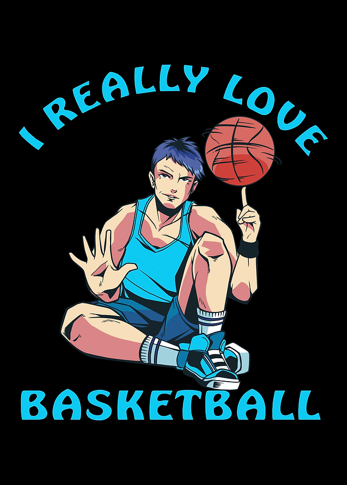 I love basketball anime an