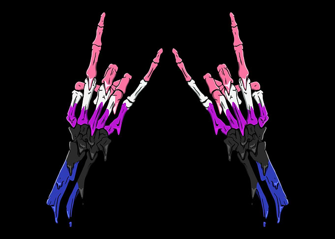 Gender Fluid Pride Flag