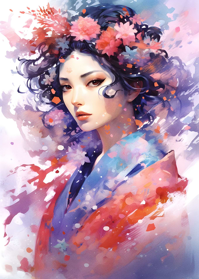 Geisha flowers