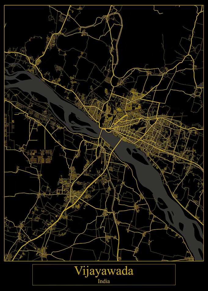 Vijayawada India Map
