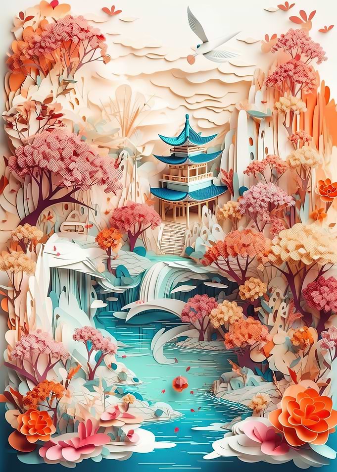 Kirigami Decoration