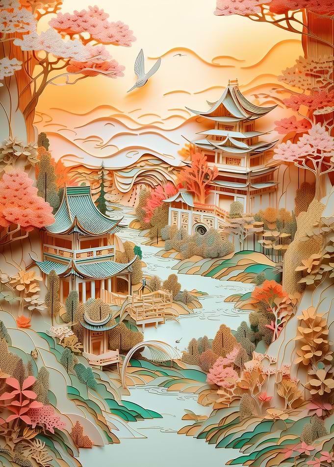 Kirigami Decoration