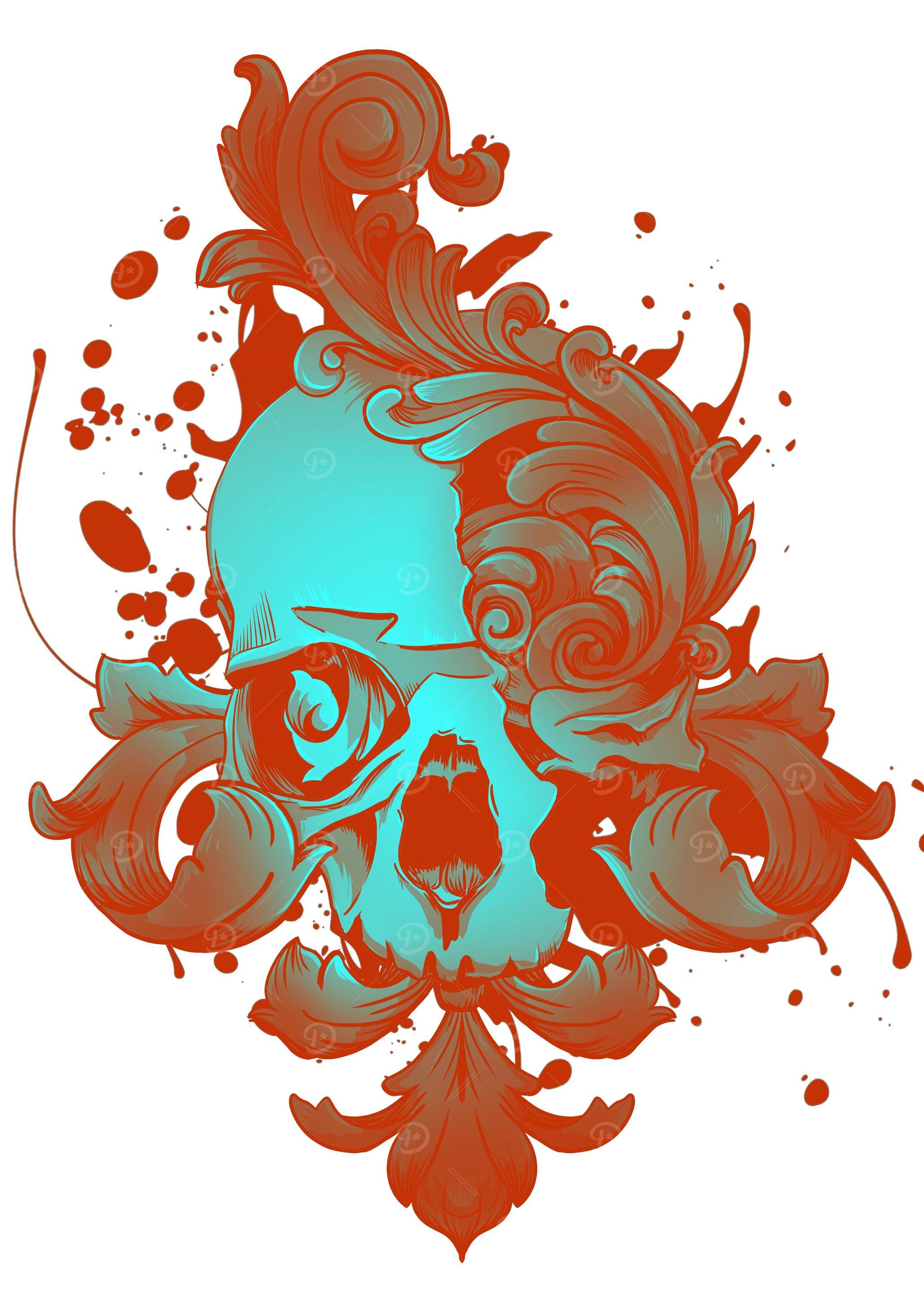 Acanthus Skull