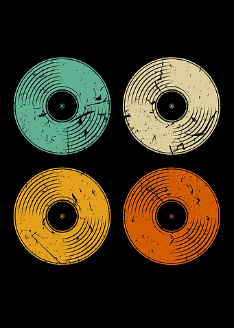 Vintage Vinyl LP Records
