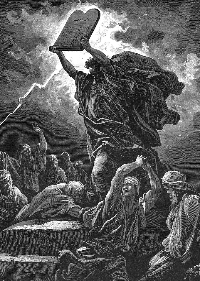 Moses Breaks the Tables