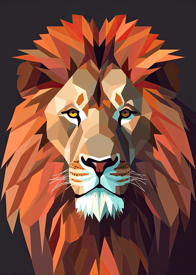 Vector Lion
