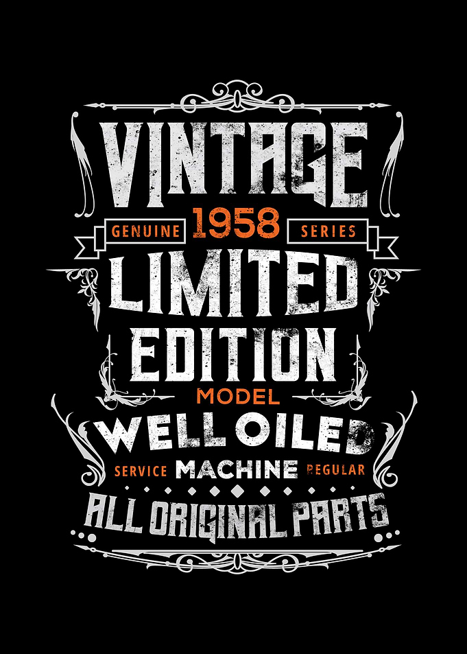 Vintage 1958 Limited