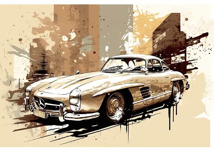 Mercedes SL 300 Gullwing