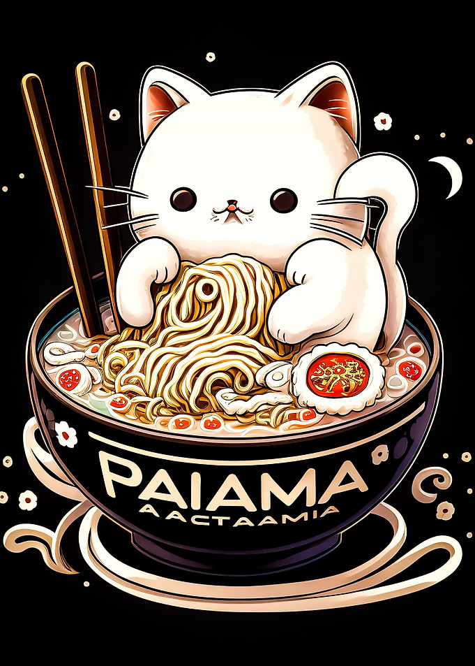 cat ramen japan