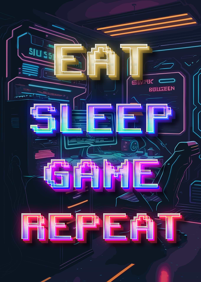 Eat Sleep Game Repeat